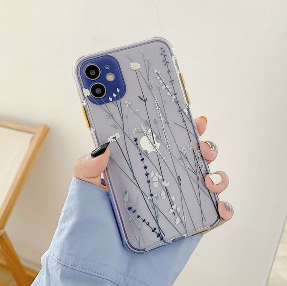 iPhone 11 Case iPhone 12 Case iPhone 12 Pro Max Case floral Shockproof - Picture 3 of 11